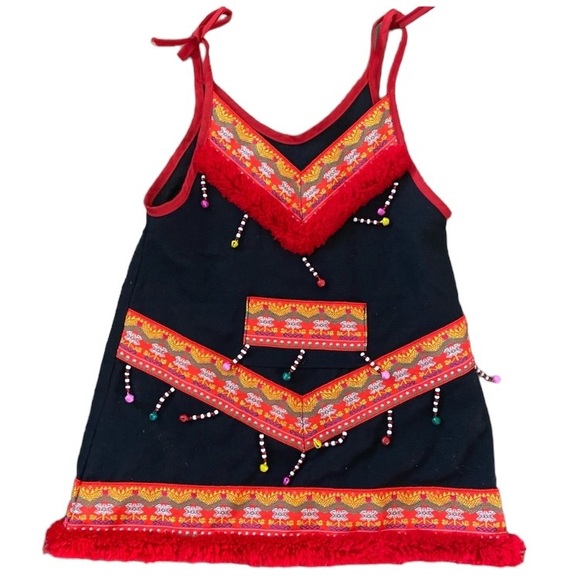 Handmade Baby Boho Style Dress Size 12-18 months - Picture 1 of 10